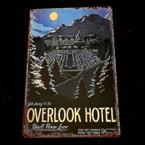The Shining Hotel Aluminum Decorative Sign